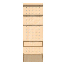 Cargar imagen en el visor de la galería, Recibidor Modular: Repisas + Cajón + Zapatero
