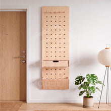 Cargar imagen en el visor de la galería, Recibidor Modular: Perchas + Cajón + Zapatero
